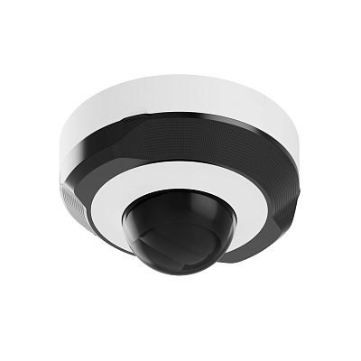 картинка Ajax DomeCam Mini белый IP-камера проводная (8Мр/ 2,8mm) от компании Intant